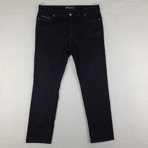 Levi's Jeans Womens 16S 16 Short Black‎ Mid Rise Skinny Dark Wash Denim